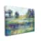 Stupell Industries Wetland Watercolor Landscape Abstract Painting Canvas Wall Art
